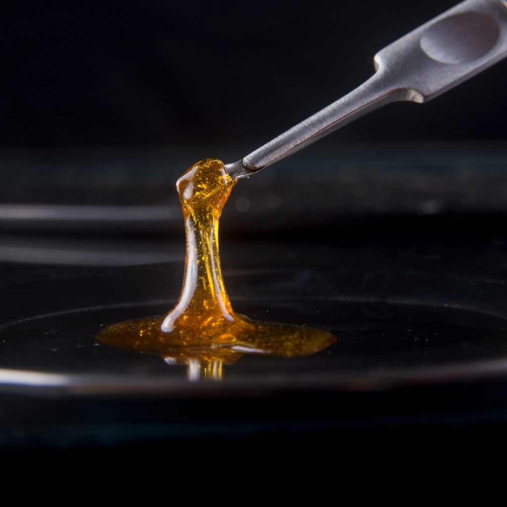 Concentrated cannabis oil