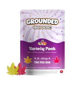 Grounded High Dose Leafs â€“ Variety pack 1000mg Gummies