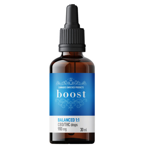 Boost Balanced 1:1 Tincture â€“ 900mg Natural