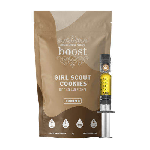 THC Distillate Glass Syringe â€“ Girl Scout Cookies 1000mg