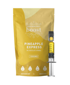 THC Distillate Glass Syringe â€“ Pineapple Express 1000mg